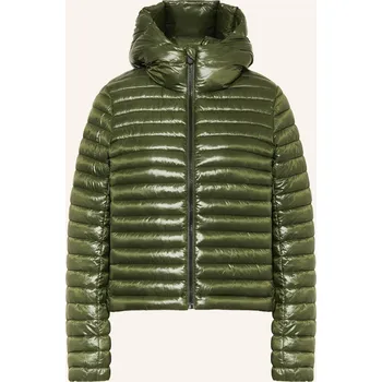 Save The Duck Dámská Prošívaná Bunda Babe, zelená, 40