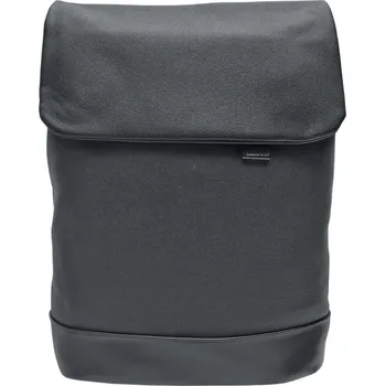 Městský batoh Černý dámský batoh s texturou Mandy