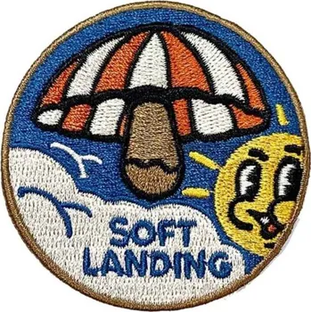 NÁŠIVKA THE DUDES Soft Landing Patch - oranžová + při osobním odběru 113 Kč