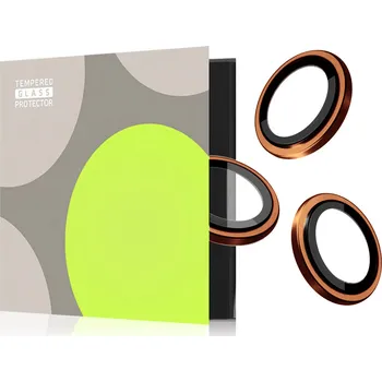 Pouzdro na mobilní telefon Tempered Glass Protector pro iPhone 17 Pro / 17 Pro Max, oranžová (Case Friendly) TGL-IP17P-5