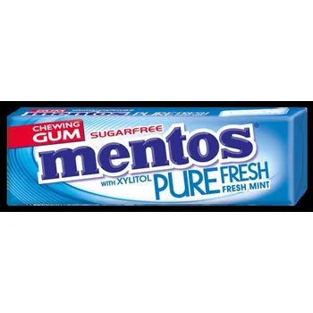 Bonbon Mentos Sugarfree Chewing Gum Pure Fresh 10 ks 13,5g