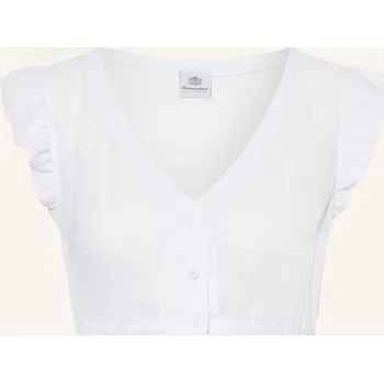 Dámská halenka Hammerschmid Dámská Dirndl Halenka Hanny S Volánky, bílá, 36