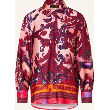 Dámská halenka Miss Goodlife Dámská Košilová Halenka Ze Saténu, světle...