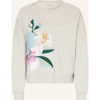 Dámská mikina Ted Baker Dámská Mikina Brookla, světle šedá / tmavě zelená /...