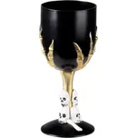 Halloweenský pohár s lebkami