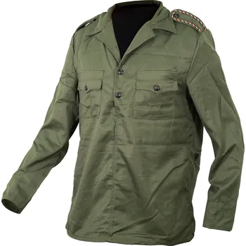 Blůza BULHARSKÁ 3 knoflíky trikolora ZELENÁ Blůza BULHARSKÁ 3 knoflíky trikolora ZELENÁ vel. 1B