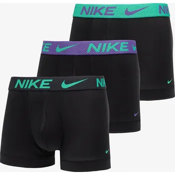 Boxerky Nike DRI-FIT Essential Micro Trunk 3-Pack Black XL