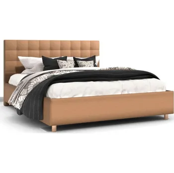 Postel Čalouněná postel Garland Frame Standard, Metal, Kenya Camel, 160x200 cm