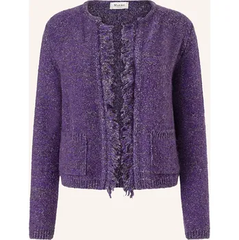 Dámský svetr Maerz Muenchen Dámský Úpletový Kardigan, fialová / světle...