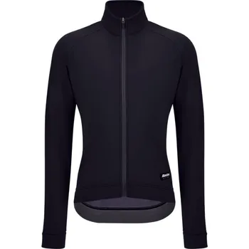 Cyklistická bunda Zimní bunda SANTINI RTR Black - XS