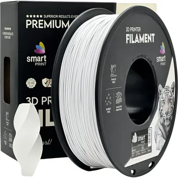 3D tisk Smart Print Filament PLA bílá 1,75mm 1 kg