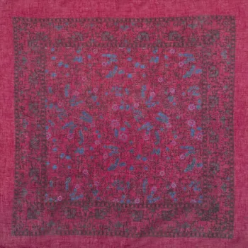 Šála BANDANA GAJRAJ šátek purpurový