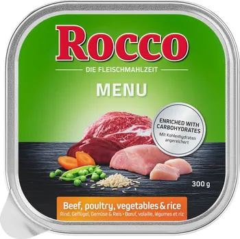 Hotové jídlo 9x300g Rocco Menu - Hovězí s drůbeží