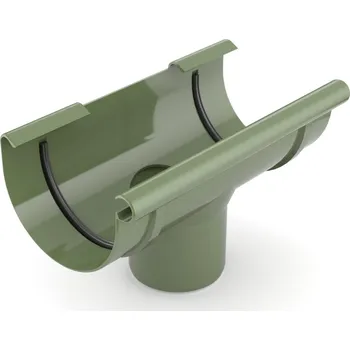 okap BRYZA PVC kotlík 125/90 mm zelená (RAL 6020)