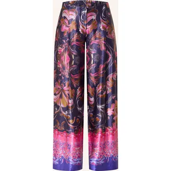 Miss Goodlife Dámské Marlene Kalhoty Ze Saténu, fialová /...