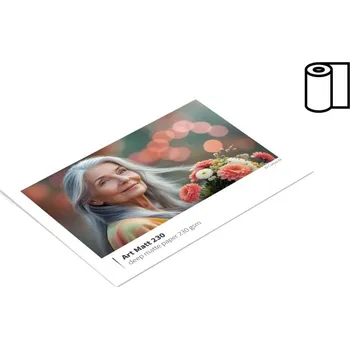 Fotopapír 61,0cm x 6m FOMEI Art Matt 230, sample roll