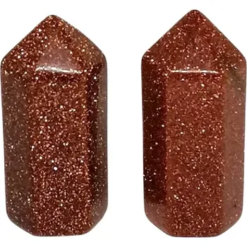 Avanturín zlatý – špice cca 3,5 cm pro hojnost a pozitivní energii