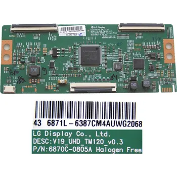 Televizor LCD modul T-CON 6871L-6387C / T-con board 6870C-0805A / V19_UHD_TM120_v0.3