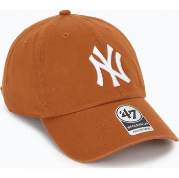 Kšiltovka Kšiltovka 47 Brand MLB New York Yankees CLEAN UP burnt orange