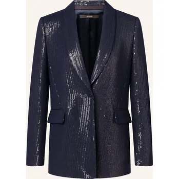 Dámské sako Windsor. Dámský Blejzr S Flitry, tmavě modrá, 36