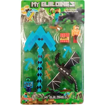 Figurka Kolekce figurek Minecraft Diamantový meč FIBH2305 - SLEVA 3% s kodem radost25