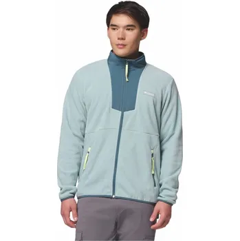 Pánská mikina Columbia Sequoia Grove Full Zip Fleece M 2095891429 - crushed blue everblue XL