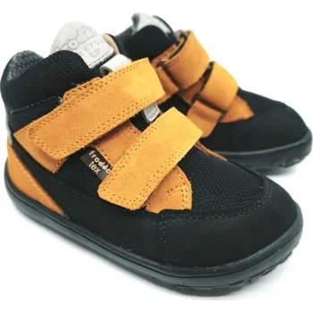 Dívčí polobotky Froddo UP Barefoot Membrána G3110268-6 Black Orange EUR 25