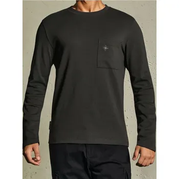 Oblečení a móda Sinsay - Tričko s&nbsp;dlouhými rukávy - tmavě zelená - 671EY-79X - 671EY-79X-2XL