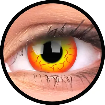 Kontaktní čočky ColourVue Crazy čočky - Darth Maul (2 ks roční) - nedioptrické, doprodej