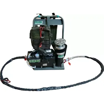 zvedák Hydraulický dřevorubecký zvedák s dálkovým ovládáním EDER 55 T