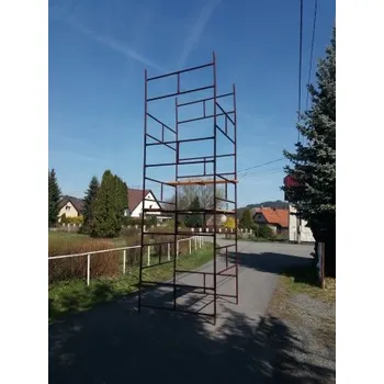 Stavební technika Merci-shop. Rámové lešení 6 pater 157 cm x 157 cm