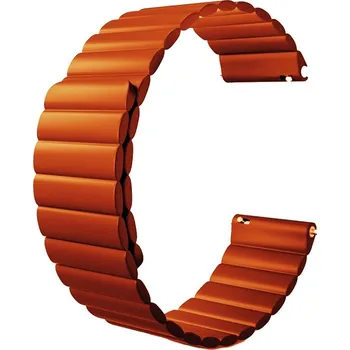 Řemínek na hodinky Magnetický řemínek 22mm oranžový