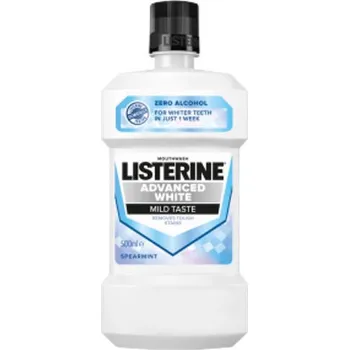 Drogerie Listerine Advanced White ústní voda 500 ml