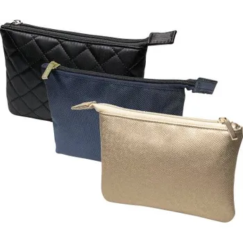 Barton Trading kosmetická taška na zip, modrá, 18,8 × 13,5 cm