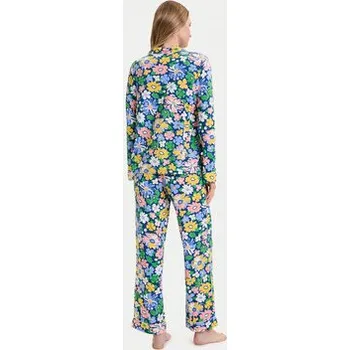 Dámské pyžamo Kate Spade Pyžamo KSI82756 Modrá Relaxed Fit XL