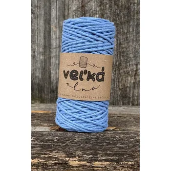 Příze Velká vlna Macrame 1,5mm Čekanka (Špagát na macrame Čakanka)