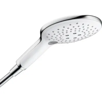 Sprchová hlavice Hansgrohe ruční sprcha průměr 150 mm, bílá/chrom