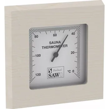 SAWO dřevěný teploměr do sauny z osiky - SEN-TEP-OSIKA-1-028-034-223-TA