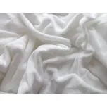 Prostěradlo mikroplyš SOFT 180x200 cm bílé