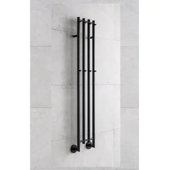 Radiátor P.M.H. Sušák PMH Mona elektrický přímé napojení vpravo, 331x1533 mm, černá pololesk, MO1B-R MO1B-R