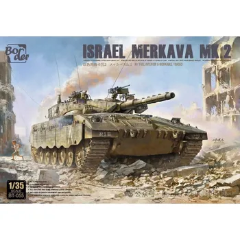 Plastikový model Border Model Israel Merkava Mk.2 w/ Full Interior & Workable Tracks 1:35