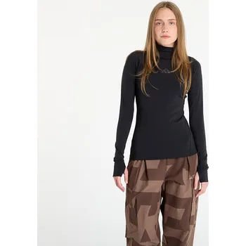 Dámské tričko Tričko adidas Techfit COLD.RDY Long-Sleeve Top Black/ Semi Flash Aqua S