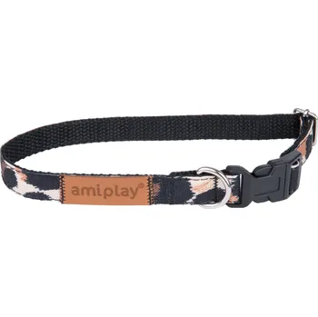 Obojek pro psa Obojek pro psy nastavitelný NAIROBI hnědá velikost S, M Rozměr: S - 20-35x1,5 cm