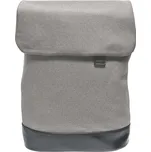 Středně šedý dámský batoh s texturou Mandy