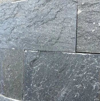 Venkovní dlažba Formátovaná dlažba - černá/antracit 5 m² 15 cm