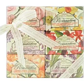 Mýdlo Nesti Dante mýdlo sada Romantica 6 x 150 g