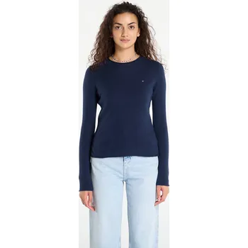Dámský svetr Svetr Tommy Hilfiger Soft Wool C-Nk Ls Sweater Blue M