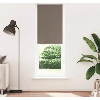 Roleta vidaXL Roleta zatemňovací šířka látky 60,7 cm polyester [4011069] Barva: Kávová