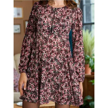 Dámské šaty Sinsay - Šaty s květinovým vzorem - vícebarevná - 926EY-MLC - 926EY-MLC-M