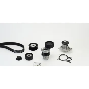 Vodní pumpa + klínový žebrový řemen CONTINENTAL CTAM 7PK1605WP1